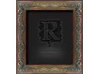 Rama projektowana MG5 | rama ręcznie modelowana, pokrywana laserunkami i malaturami, patynowana |      wykończenie bazowe MA7 width=